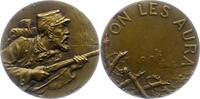 Frankreich Bronzemedaille Dritte Republik 1870-1940. -