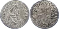 Haus Habsburg 6 Kreuzer Leopold I. 1657-1705. -