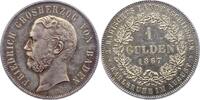 Baden-Durlach Gulden Friedrich I. 1852-1907. -
