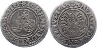 Sachsen-Kurfürstentum 1/4 Taler Johann Friedrich und Moritz 1541-1547. -