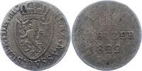 Nassau 3 Kreuzer Wilhelm 1816-1839. -