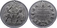 Schweiz-St. Gallen, Stadt Zinnmedaille -