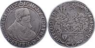 Schleswig-Gottorp Taler Johann Adolf 1590-1616. -