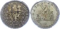 Reuss-ältere Linie zu Untergreiz 1/6 Taler Heinrich III. 1733-1768. -