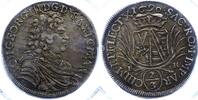Sachsen-Albertinische Linie 2/3 Taler Johann Georg III. 1680-1691. -