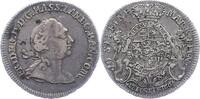 Hessen-Kassel 1/4 Taler FU Friedrich II. 1760-1785. -