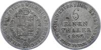 Hessen-Kassel 1/6 Taler Kurf. Wilhelm II. u. Friedrich Wilhelm 1831-1847. -