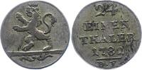 Hessen-Kassel 1/24 Taler Friedrich II. 1760-1785. -