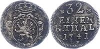 Hessen-Kassel 1/32 Taler zu einem Albus Friedrich I. 1730-1751. -