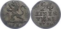 Hessen-Kassel 1/24 Taler Friedrich II. 1760-1785. -
