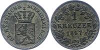 Hessen-Darmstadt 1 Kreuzer Ludwig III. 1848-1877. -
