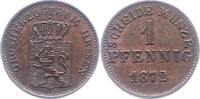 Hessen-Darmstadt Pfennig Ludwig III. 1848-1877. -