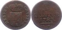 Hessen-Kassel 1 Kreuzer Friedrich II. 1760-1785. -
