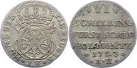 Schleswig-Holstein-Königliche Linie 6 Skilling Friedrich IV. 1699-1730. -