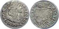 Haus Habsburg 3 Kreuzer Leopold I. 1657-1705. -