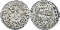 Salzburg Halbbatzen zu 2 Kreuzer Max Gandolph Graf Kuenburg 1668-1687. -