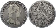 Haus Habsburg 1/2 Taler Josef II. 1780-1790. -