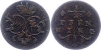 Würzburg-Bistum 1/2 Pfennig Franz Ludwig von Erthal 1779-1795. -