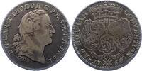 Pfalz-Kurlinie 1/2 Taler Karl Theodor 1742-1799. -