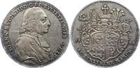 Eichstätt, Bistum 1/2 Taler Johann Anton Freiherr v. Zehmen 1781-1790. -