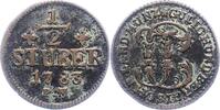 Jülich-Berg 1/2 Stüber 1 Karl Theodor 1742-1799. -