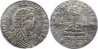 Braunschweig-Calenberg-Hannover 2/3 Taler Feinsilber Johann Friedrich 1665-1679. -