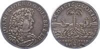 Braunschweig-Calenberg-Hannover 2/3 Taler Feinsilber Johann Friedrich 1665-1679. -