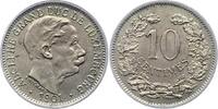 Luxemburg 10 Centimes Adolph von Nassau-Weilburg 1890-1905. -