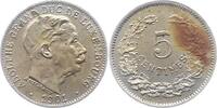 Luxemburg 5 Centimes Adolph von Nassau-Weilburg 1890-1905. -