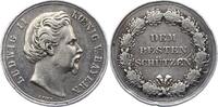Bayern Silbermedaille Ludwig II. 1864-1886. -