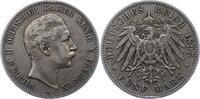 Preußen 5 Mark Wilhelm II. 1888-1918. -