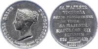 Frankreich Zinnmedaille Napoleon III. 1852-1870. -
