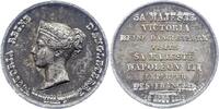 Frankreich Zinnmedaille Napoleon III. 1852-1870. -