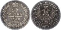 Russland 25 Kopeken Nikolaus I. 1825-1855. -