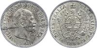 Brandenburg-Preußen 1/6 Taler Wilhelm I. 1861-1888. -