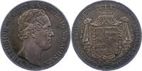 Sachsen-Albertinische Linie Doppeltaler Friedrich August II. 1836-1854. -