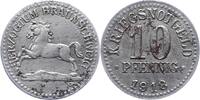 Braunschweig 10 Pfennig Eisen Herzogtum Braunschweig. -
