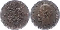 Rumänien 2 Bani Carl I. 1866-1914. -