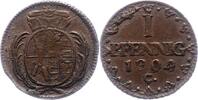 Sachsen-Albertinische Linie Pfennig Friedrich August III. 1763-1806. -