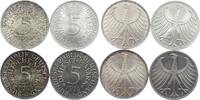 Münzen der Bundesrepublik Deutschland 5 Mark Mark 1945-2001. -