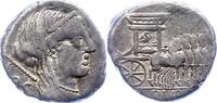 Republik Denar. L.Rubrius Dossenus 87 v.. -