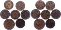 Kleinmünzen 2 Pfennig -
