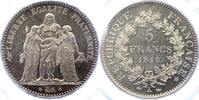 Frankreich 5 Francs Zweite Republik 1848-1852. -
