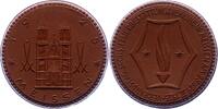 Porzellanmedaillen Meißen. Braune Porzellanmedaille zu 10 Mark 1 Deutsches Reich -