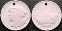 Personenmedaillen Porzellanmedaille Luther, Martin *10.11.1483 Eisleben +18.2.1546 Eisleben. -