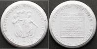 Porzellanmedaillen PROBE. Berlin. Weiße Porzellanmedaille Deutsches Reich -