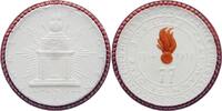 Porzellanmedaillen Leipzig. Meißner Porzellanmedaille 1 Deutsches Reich -