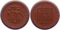 Porzellanmedaillen PROBE. Berlin. Braune Porzellanmedaille Deutsches Reich -