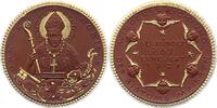 Porzellanmedaillen Meißen. Braune Porzellanmedaille 1 Deutsches Reich -