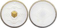 Porzellanmedaillen Meißen. Weiße Porzellanmedaille Deutsches Reich -